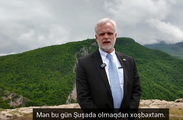 Şuşada olmaqdan xoşbəxtəm - ABŞ səfiri (VİDEO)
