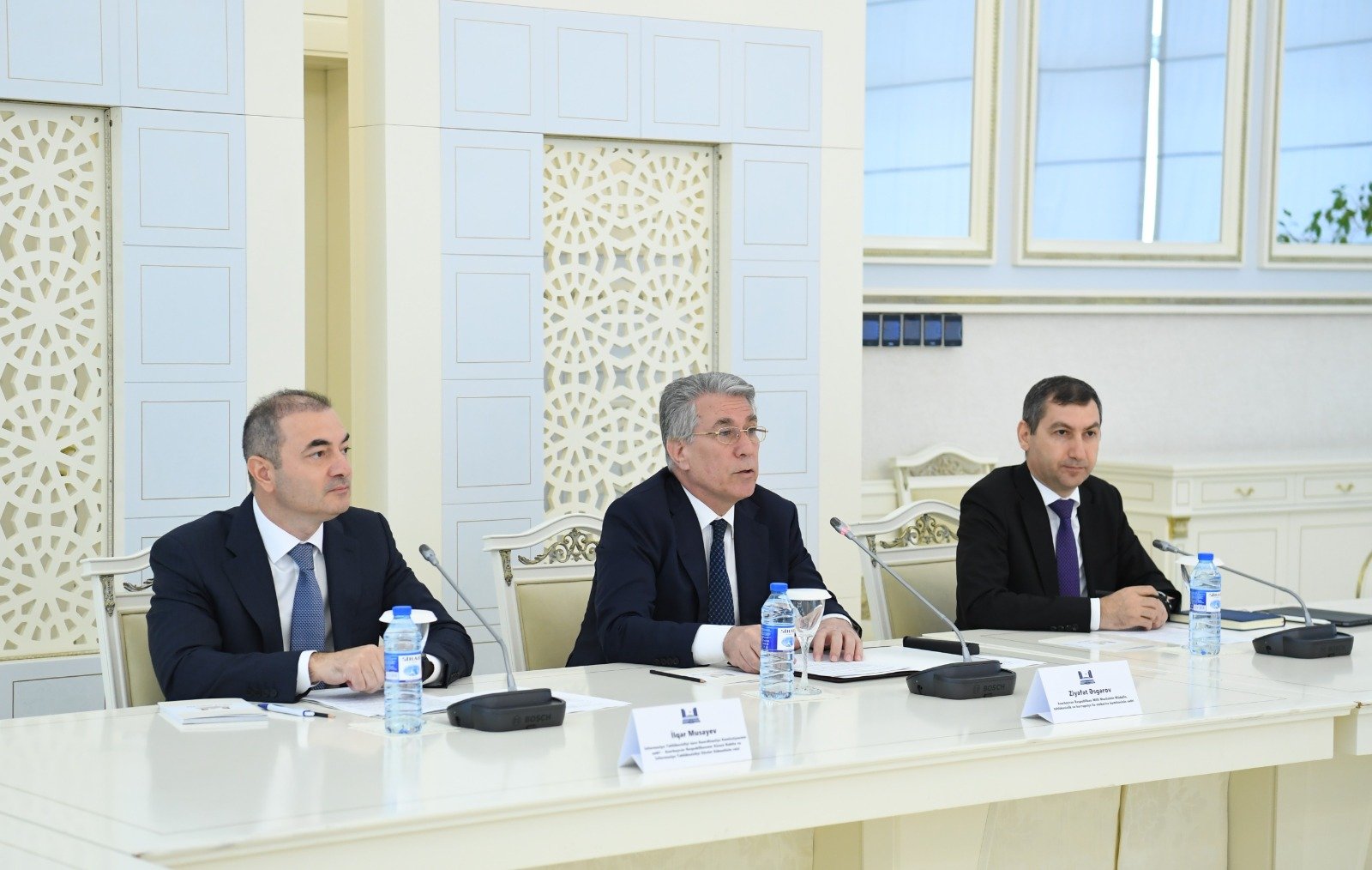 Parlamentdə İnformasiya Təhlükəsizliyi üzrə Koordinasiya Komissiyası ilə görüş keçirilib