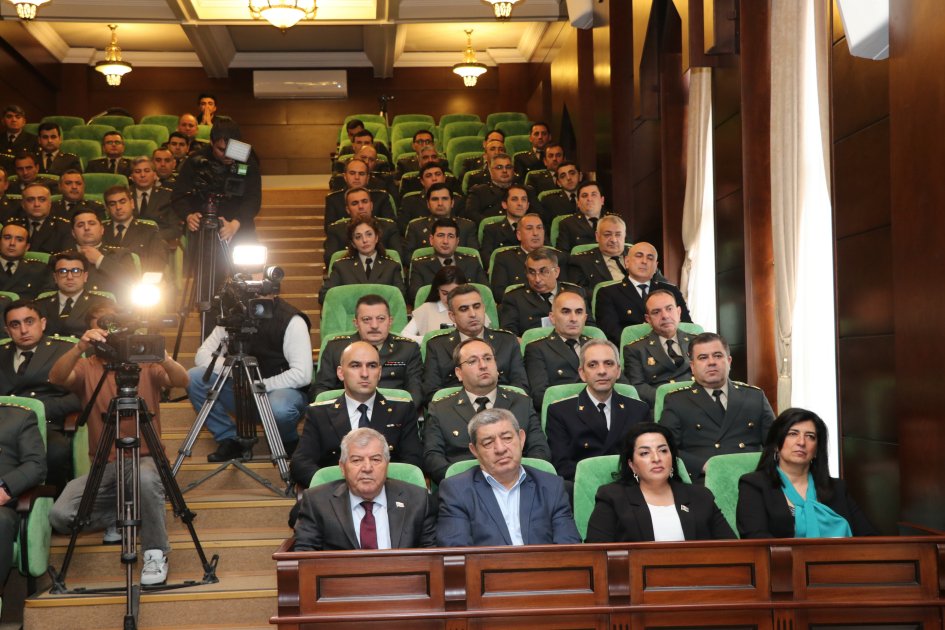 Hərbi Prokurorluqda Ümummilli Liderin anadan olmasının 101-ci ildönümü münasibətilə tədbir keçirilib (FOTO)
