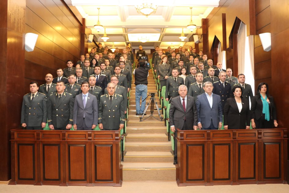 Hərbi Prokurorluqda Ümummilli Liderin anadan olmasının 101-ci ildönümü münasibətilə tədbir keçirilib (FOTO)