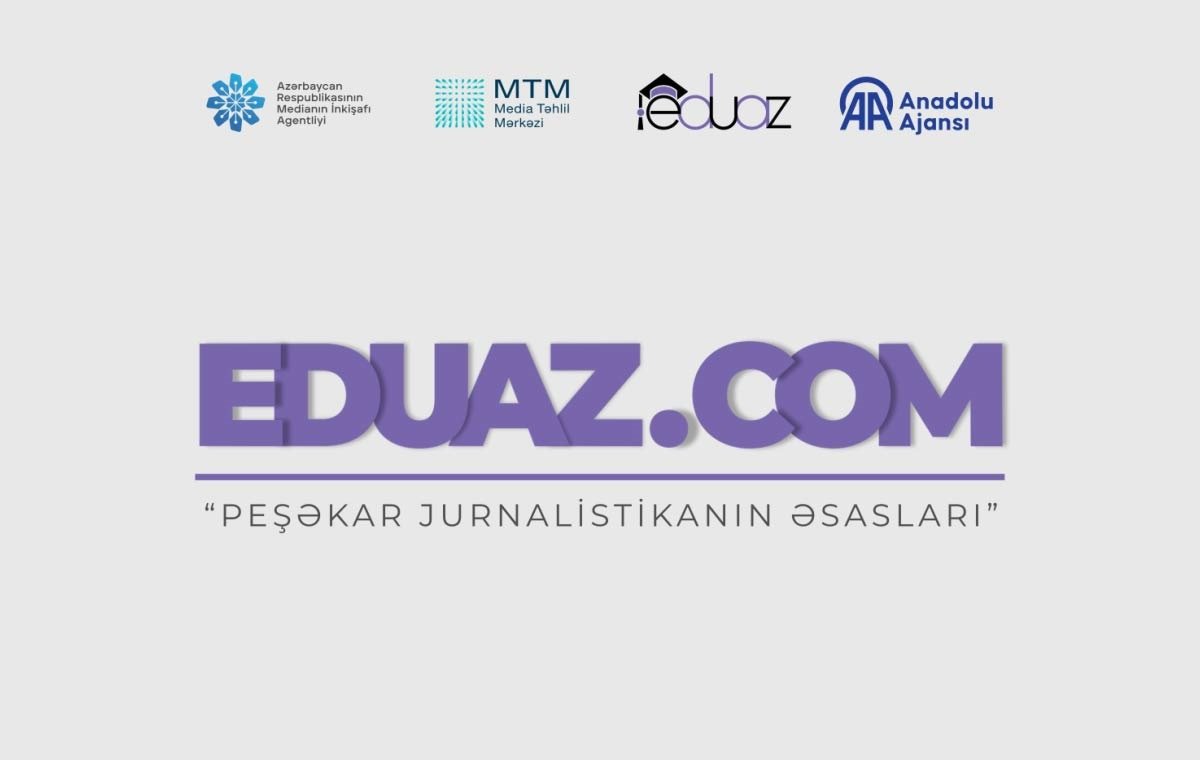 “Peşəkar jurnalistikanın əsasları” adlı onlayn təlim kursu istifadəyə verilib