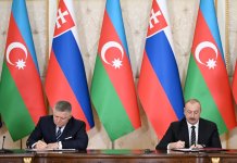 Azərbaycan-Slovakiya sənədlərinin imzalanması mərasimi olub (FOTO) (YENİLƏNİB)