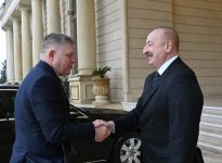 Prezident İlham Əliyevin Slovakiyanın Baş naziri ilə təkbətək görüşü olub (FOTO/VİDEO) (YENİLƏNİB)