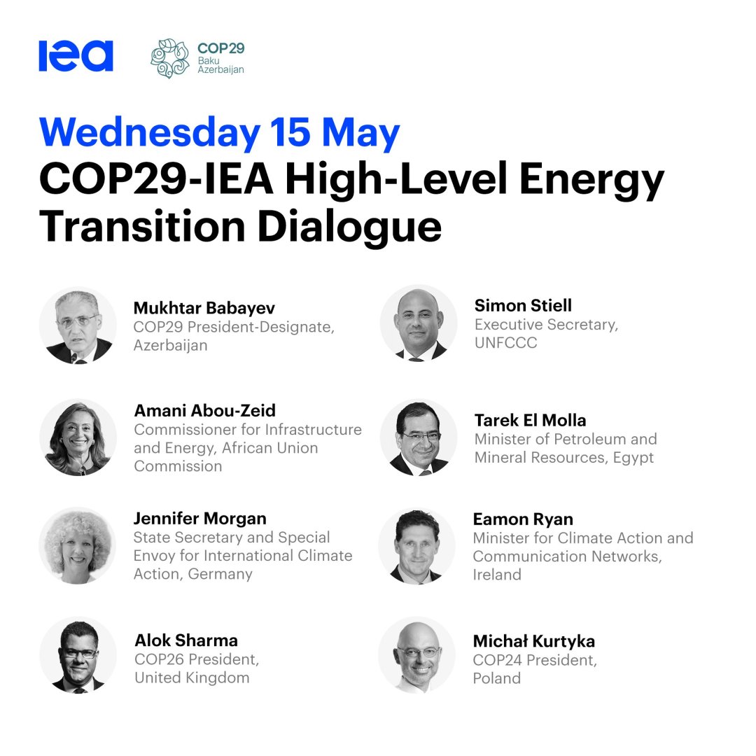 IEA COP29 formatında ilk yüksək səviyyəli dialoqun keçirilməsini səbirsizliklə gözləyir