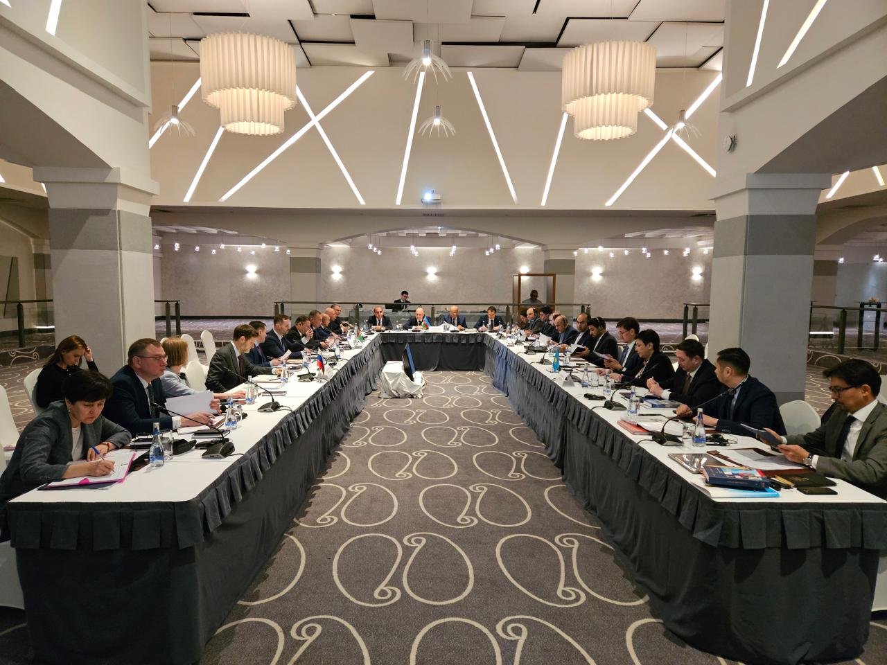 Bakıda Xəzər dənizi məsələləri üzrə Yüksək Səviyyəli İşçi Qrupun iclası keçirildi (FOTO)