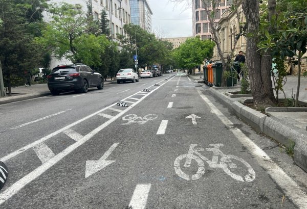 Bakıda velosiped yolları mərhələlərlə 50 km-ə çatdırılacaq