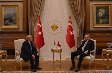 Əli Əsədov Rəcəb Tayyib Ərdoğanla görüşüb (FOTO)