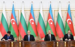 Bakıda Azərbaycan-Bolqarıstan sənədlərinin imzalanması mərasimi olub (FOTO/VİDEO) (YENİLƏNİB)