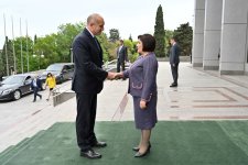 Milli Məclisin sədri ilə Bolqarıstan Prezidenti arasında görüş keçirilib (FOTO)