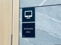 DİM-in imtahan korpusu istifadəyə verilib (FOTO)