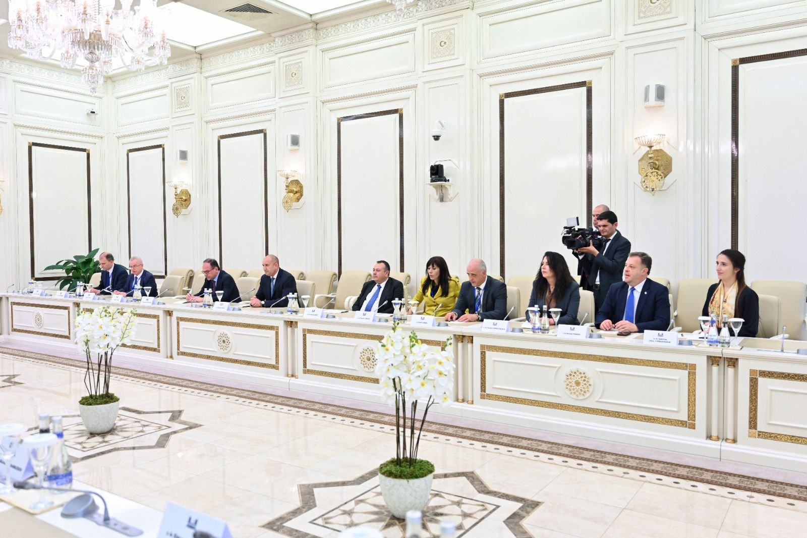 Milli Məclisin sədri ilə Bolqarıstan Prezidenti arasında görüş keçirilib (FOTO)