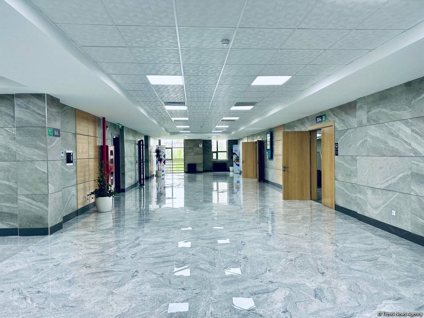 DİM-in imtahan korpusu istifadəyə verilib (FOTO)