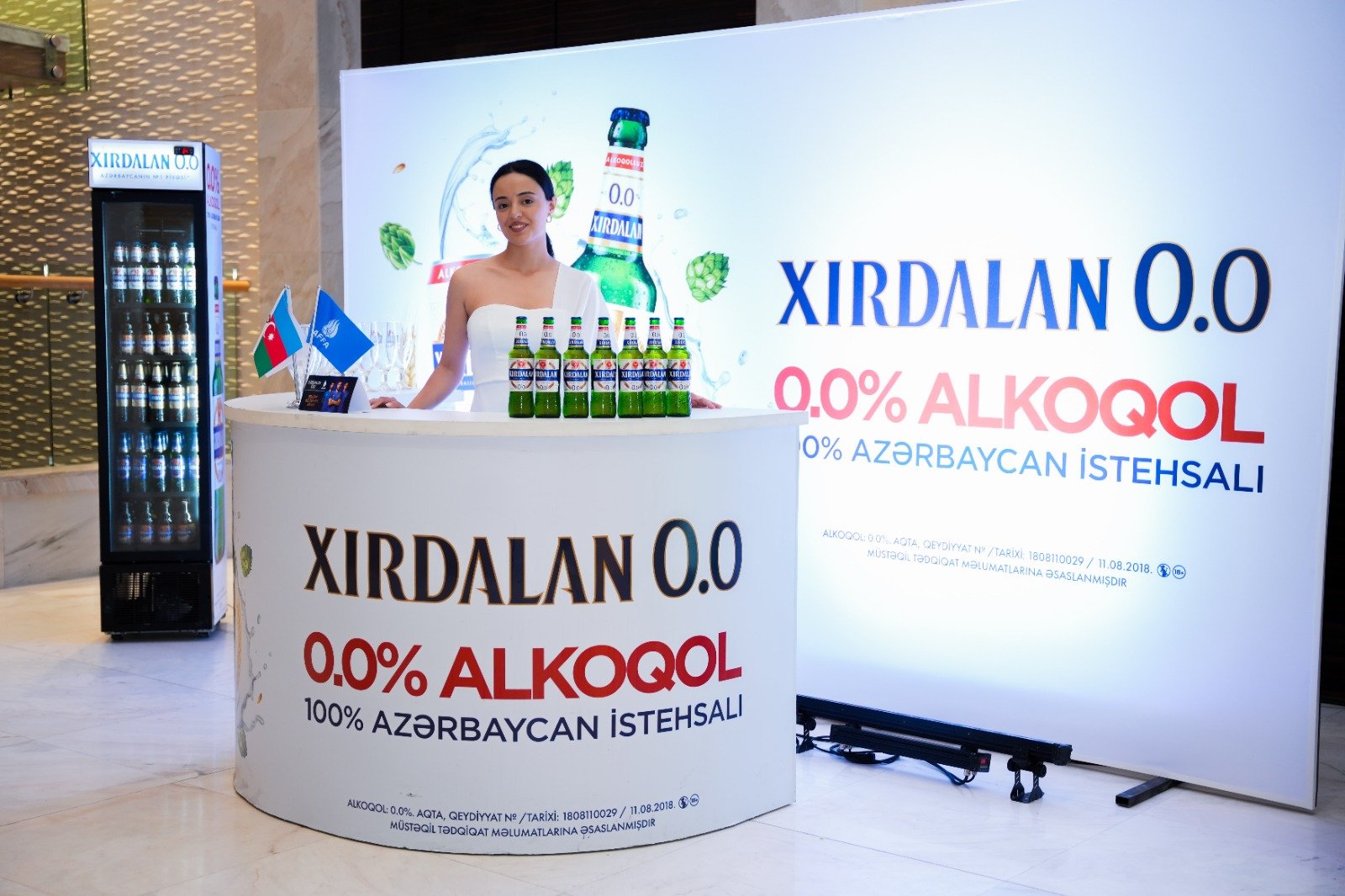 Xırdalan 0.0 Futbol Millisinin alkoqolsuz sponsoru oldu (FOTO)