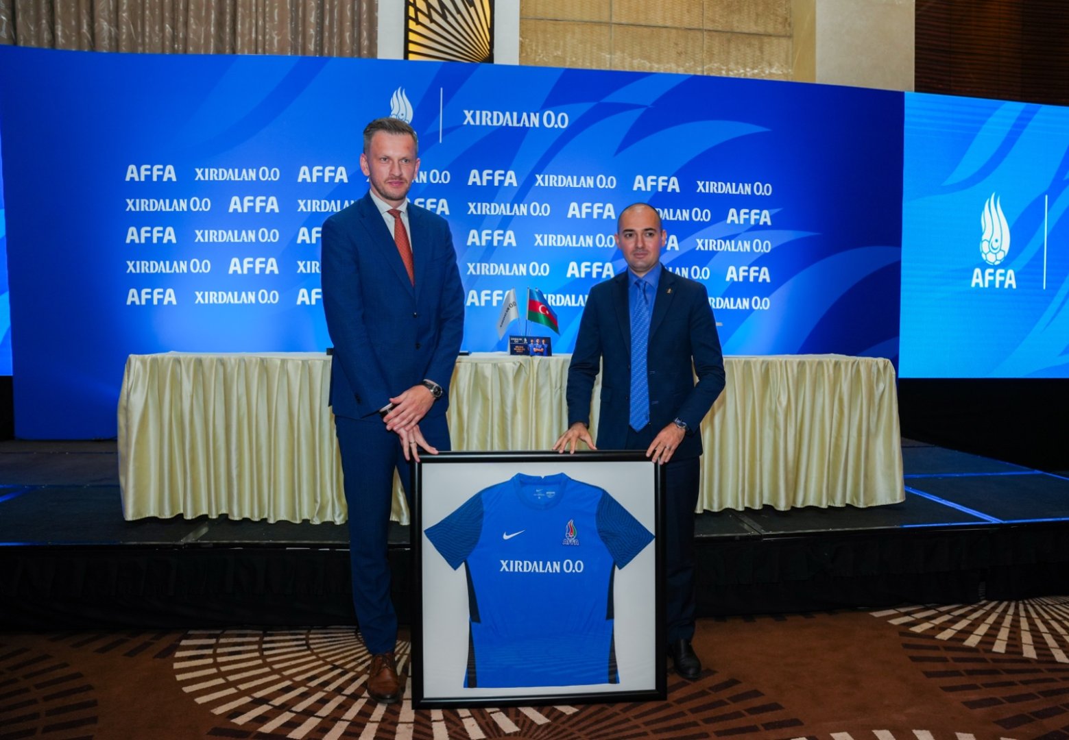 Xırdalan 0.0 Futbol Millisinin alkoqolsuz sponsoru oldu (FOTO)