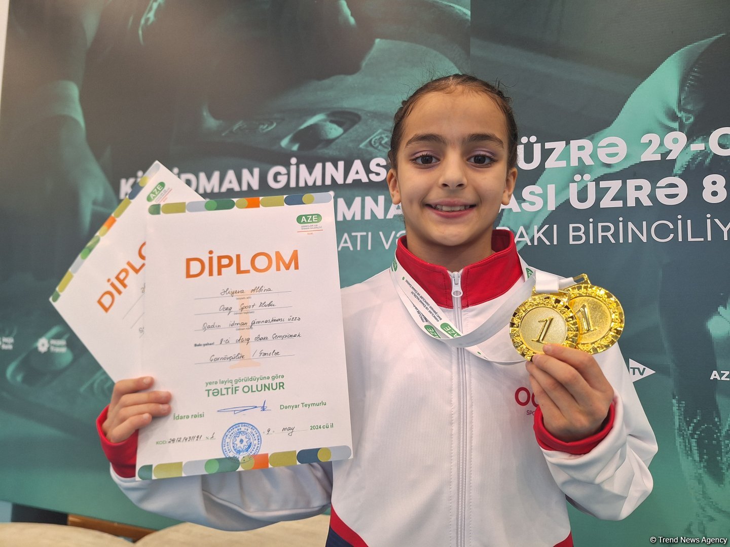 Qələbə uğrunda mübarizə asan olmayıb – Bakı çempionatında qızıl medal qazan gimnast