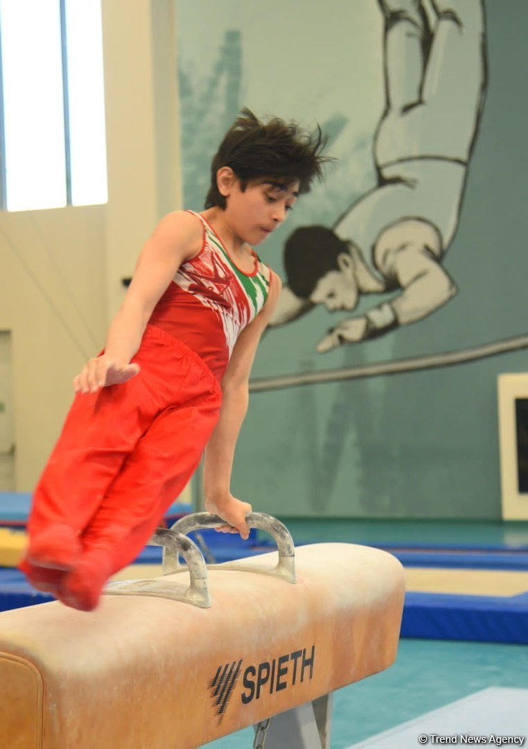 Bakı çempionatında 53 gimnast mübarizə aparır (FOTO)