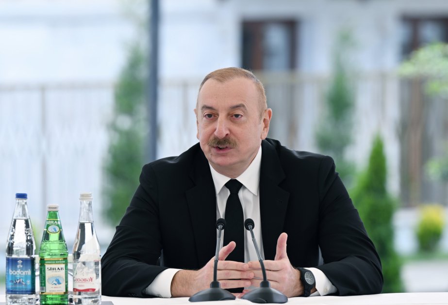 Prezident İlham Əliyev: Biz heç vaxt müharibə istəməmişik, bu gün də istəmirik