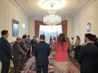 Londonda Ulu Öndər Heydər Əliyevin anadan olmasının 101-ci ildönümü qeyd edilib (FOTO)