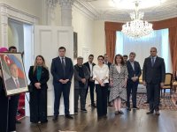 Londonda Ulu Öndər Heydər Əliyevin anadan olmasının 101-ci ildönümü qeyd edilib (FOTO)