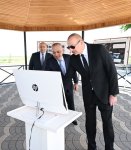 Prezident İlham Əliyev Füzuli rayonunda Köndələnçay su anbarları kompleksinin təmir-bərpadan sonra açılışında iştirak edib (FOTO/VİDEO) (YENİLƏNİB)