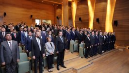 Ümummilli Lider Heydər Əliyevin anadan olmasının 101-ci ildönümü münasibətilə SOCAR-da tədbir keçirilib (FOTO)