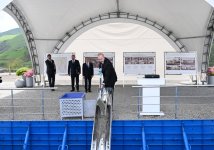 Prezident İlham Əliyev Şuşa rayonunun Turşsu qəsəbəsinin təməlini qoyub (FOTO/VİDEO) (YENİLƏNİB)