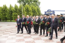 Xaçmaz rayonunda Ümummilli Lider Heydər Əliyevin anadan olmasının 101-ci ildönümü qeyd edilib