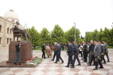 Xaçmaz rayonunda Ümummilli Lider Heydər Əliyevin anadan olmasının 101-ci ildönümü qeyd edilib