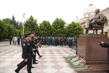 Xaçmaz rayonunda Ümummilli Lider Heydər Əliyevin anadan olmasının 101-ci ildönümü qeyd edilib