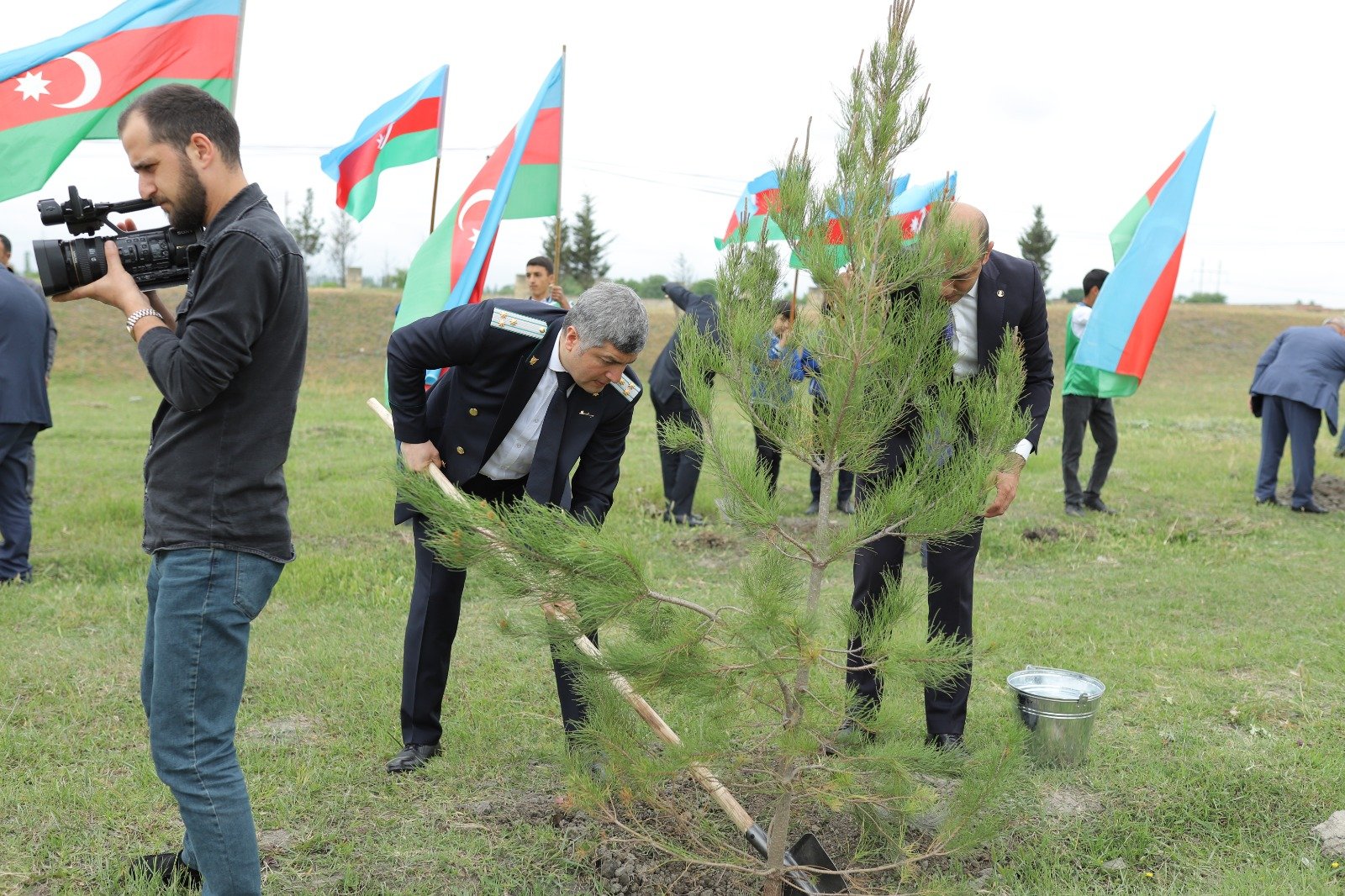 Xaçmaz rayonunda Ümummilli Lider Heydər Əliyevin anadan olmasının 101-ci ildönümü qeyd edilib
