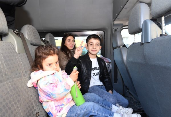 Şuşa şəhərinə və Sus kəndinə ilk köç karvanı belə yola düşüb (FOTO)