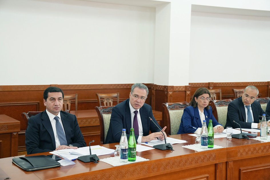 Əlaqələndirmə Qərargahının növbəti iclası Xankəndi şəhərində keçirilib (FOTO)