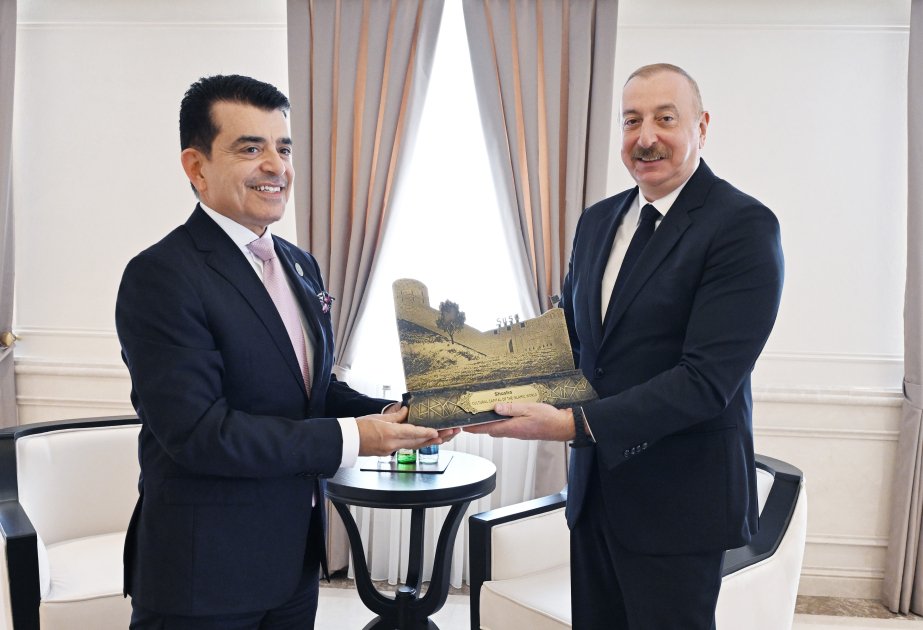 Prezident İlham Əliyev Şuşada ICESCO-nun Baş direktorunu qəbul edib (FOTO/VİDEO) (YENİLƏNİB)