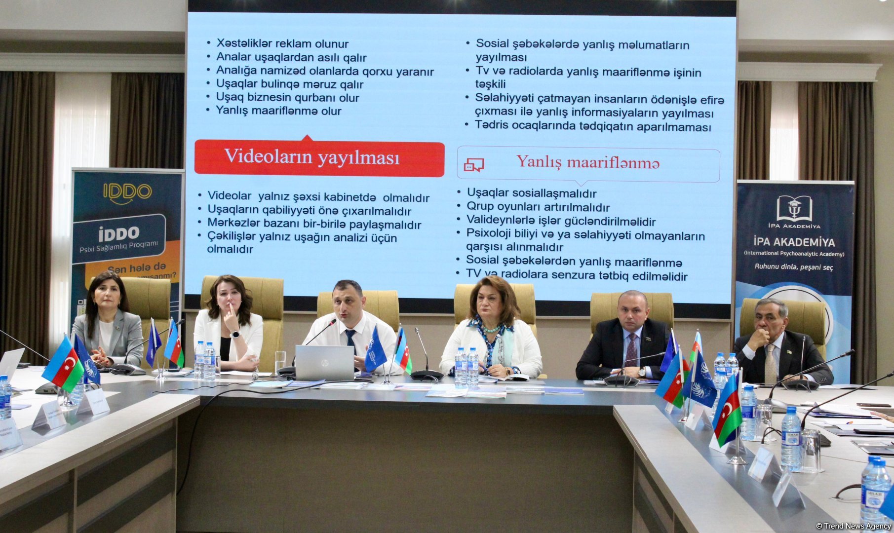 Sosial Tədqiqatlar Mərkəzində İDDO Psixi Sağlamlıq Proqramı təqdim olunub (FOTO)