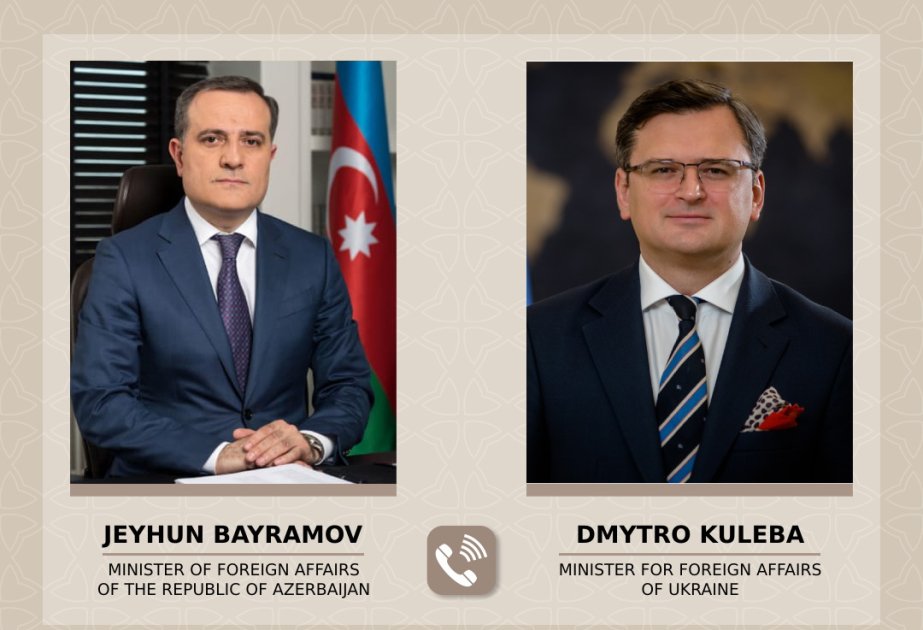 Azərbaycan və Ukrayna XİN rəhbərləri strateji tərəfdaşlıq münasibətlərini müzakirə edib