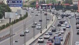 Babək prospektində piyadanı maşın vurdu (FOTO)