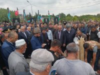 Ağdamda Birinci Qarabağ müharibəsinin iki şəhidi dəfn edilib (FOTO)