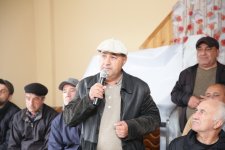 Xaçmazın Çarxı kəndində növbəti səyyar qəbul keçirilib (FOTO)