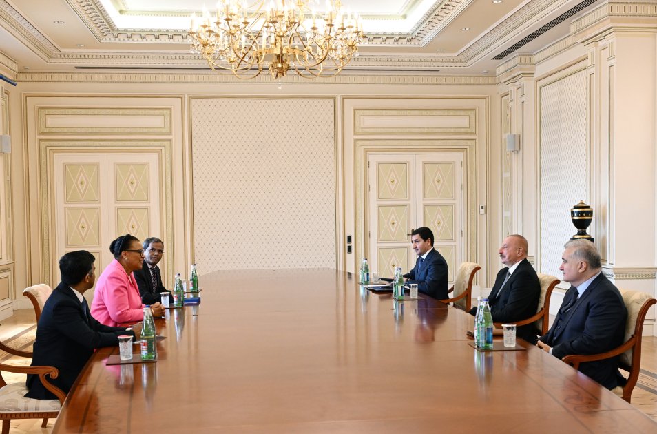 Prezident İlham Əliyev Millətlər Birliyinin baş katibini qəbul edib (FOTO/VİDEO) (YENİLƏNİB)