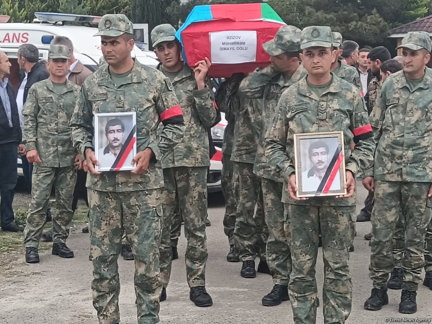 Ağdamda Birinci Qarabağ müharibəsinin iki şəhidi dəfn edilib (FOTO)