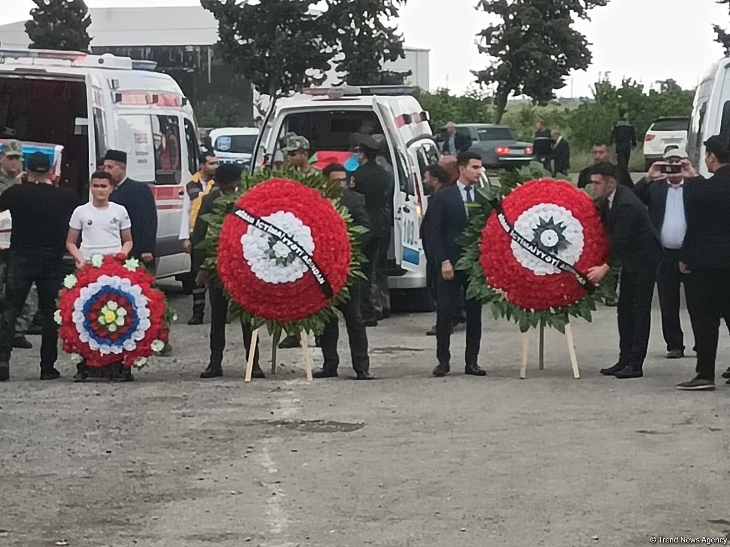 Ağdamda Birinci Qarabağ müharibəsinin iki şəhidi dəfn edilib (FOTO)