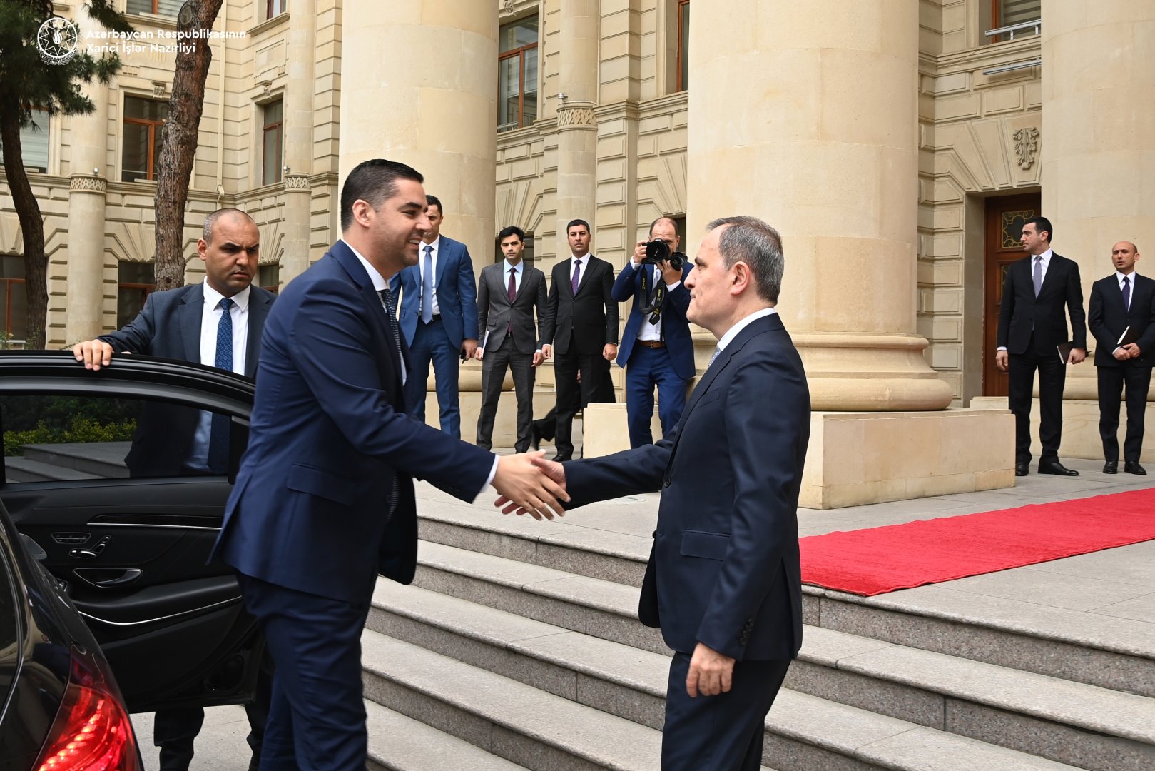 Ceyhun Bayramovun ATƏT-in fəaliyyətdə olan sədri ilə geniş tərkibdə görüşü keçirilib (FOTO) (YENİLƏNİB)