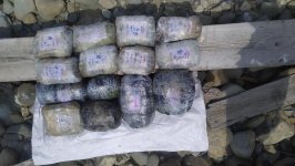 Xəzərdə 26 kiloqram narkotik aşkar olunub (FOTO)