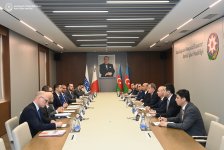 Ceyhun Bayramovun ATƏT-in fəaliyyətdə olan sədri ilə geniş tərkibdə görüşü keçirilib (FOTO) (YENİLƏNİB)