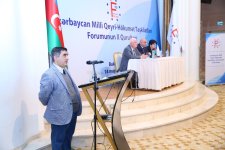 Ramil İsgəndərli Azərbaycan Milli QHT Forumunun yeni rəhbəri seçilib (FOTO)