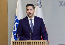 Ceyhun Bayramov  ATƏT-in fəaliyyətdə olan sədri ilə birgə mətbuat konfransı keçirib (FOTO)