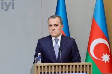 Ceyhun Bayramov  ATƏT-in fəaliyyətdə olan sədri ilə birgə mətbuat konfransı keçirib (FOTO)