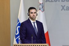 Ceyhun Bayramov  ATƏT-in fəaliyyətdə olan sədri ilə birgə mətbuat konfransı keçirib (FOTO)