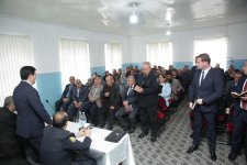 Xaçmazın Yergüc kəndində sakinlərin müraciət və təklifləri dinlənilib (FOTO)