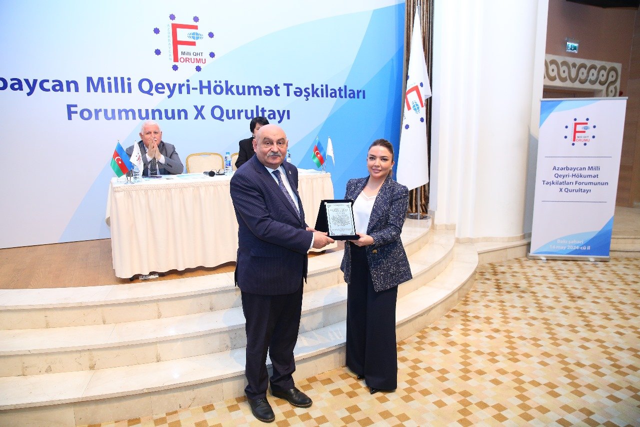 Ramil İsgəndərli Azərbaycan Milli QHT Forumunun yeni rəhbəri seçilib (FOTO)
